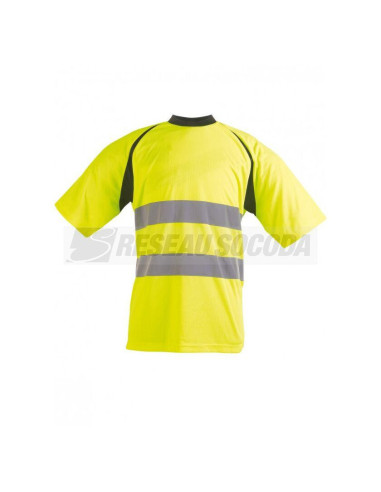 Tee shirt hv jaune taille m