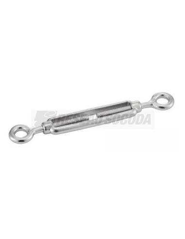 Tendeur 2 oeils inox diametre 8mm