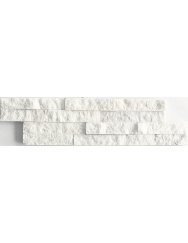 10x35 spaccatello bianco. Vendu au carton (0,28m²/carton)